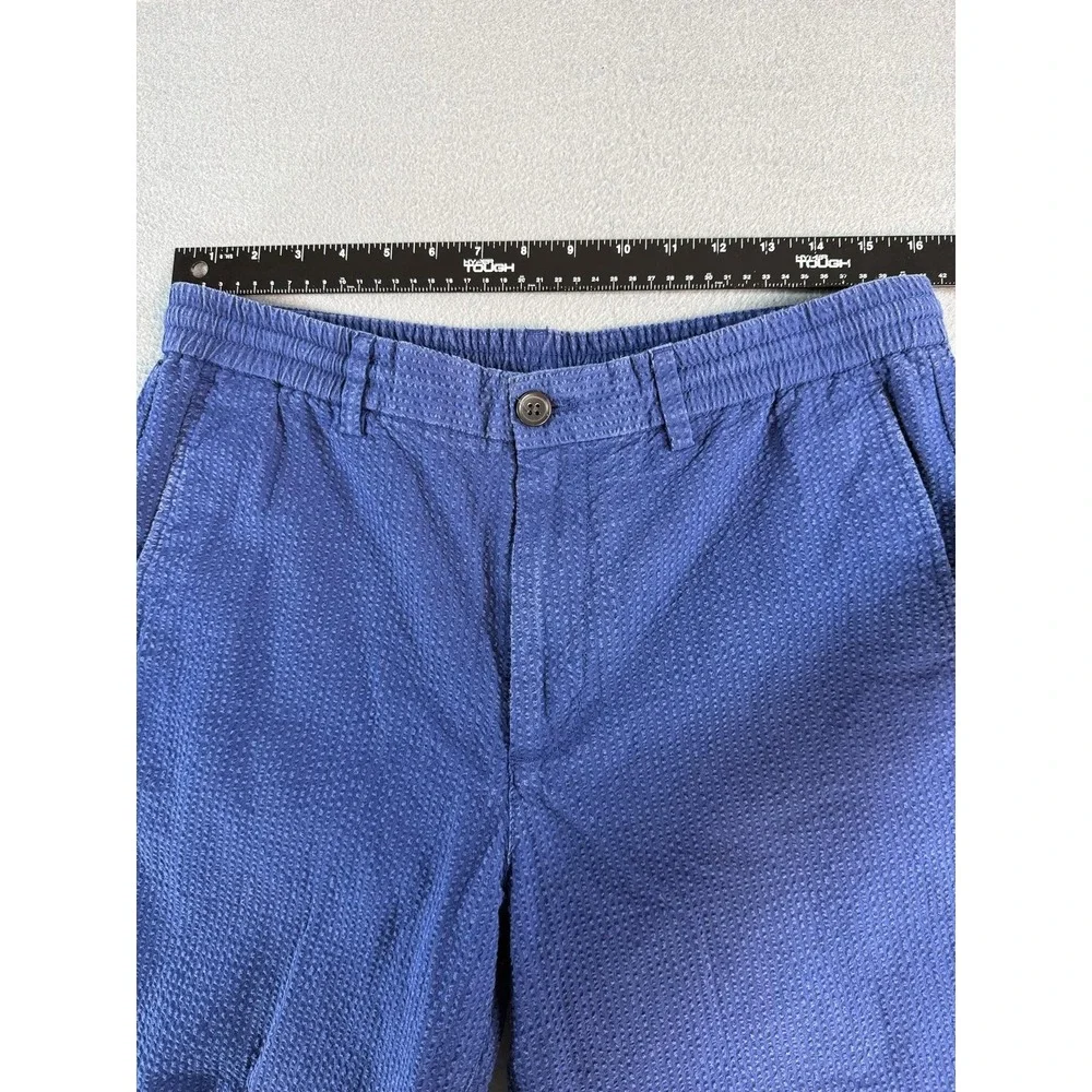Banana Republic Pants Mens 32x30 Blue Athletic Fit Textured Chino Casual